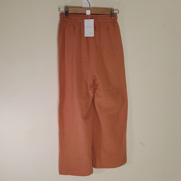 SooLinen Casual Rust Women's Pants Size S - Picture 4 of 5